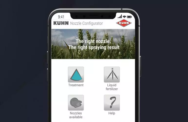 KUHN Nozzle Configurator prewiew