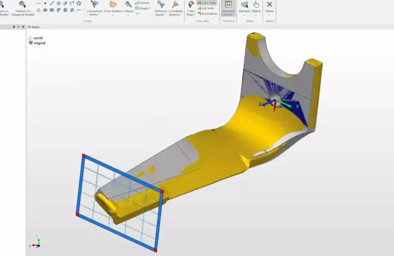 Superposition of a standard original KUHN rotary harrow 