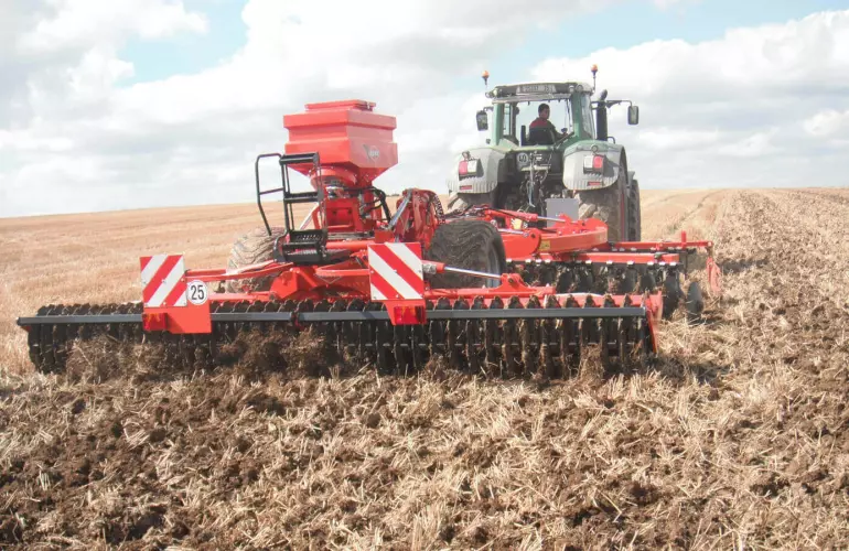 Дискові борони забезпечують найвищу якість стерньової культивації