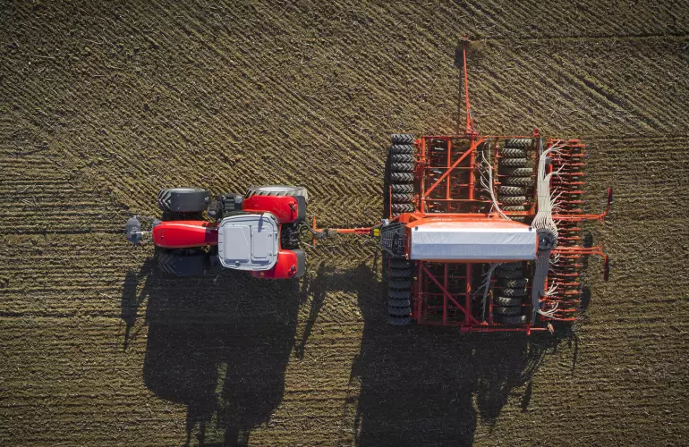 ESPRO 6000 RC at work aerial view