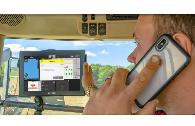 Термінал CCI 1200 зі сповіщеннями оновлень Online CCI Update