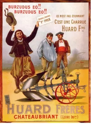 kuhn huard рекламний банер 1800 рік