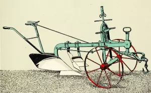Простий плуг типу D, представлений у першому каталозі Huard у 1901 році.