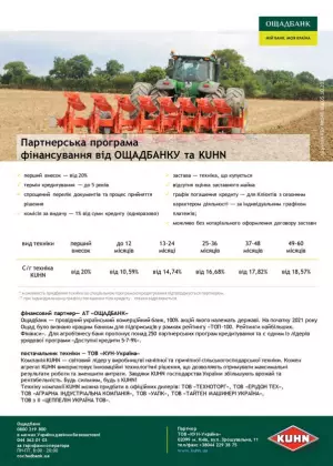 Ощадбанк - фінансові пропозиції