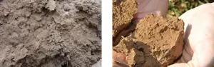 порівняння ущільнення ґрунту між помірним і значним рівнями