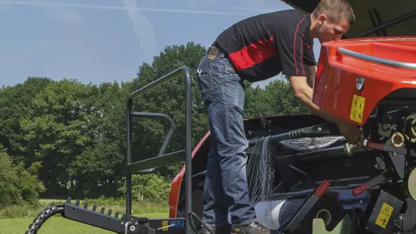 Система обв’язування сіткою з технологією активного розтягування