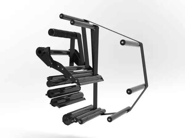 Пресувальна камера моделі VB 3200 містить 5 ременів і 3 ролики.