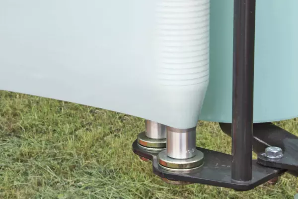 Зовнішні кінці алюмінієвих роликів мають форму конуса для витримування оптимальної ширини плівки.