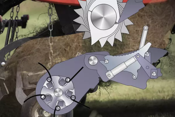 Технології відімкнення ротора і DROPFLOOR забезпечують можливість швидкого відновлення роботи у разі блокування.