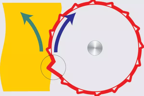 Ролики з профілем POWERTRACK для забезпечення надійного обертання тюка.