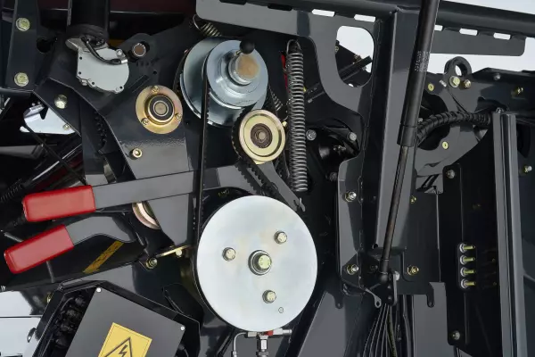 Технологія активного натягу забезпечує отримання щільного тюка завдяки постійному натягу сітки.