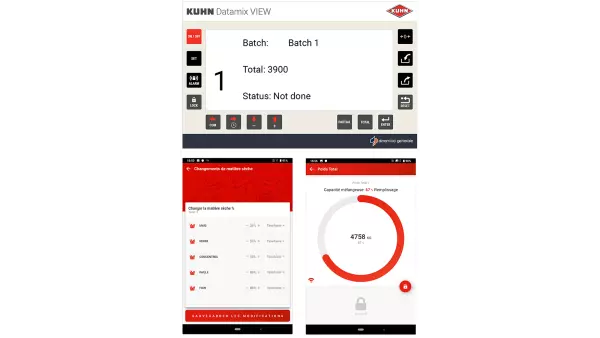 Два різних інтерфейси, що відповідають тому, як ви керуєте інформацією, пов'язаною з годівлею