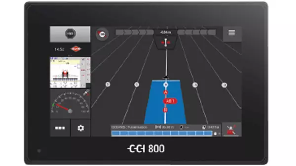 Термінал ISOBUS CCI 800 з Parallel Tracking