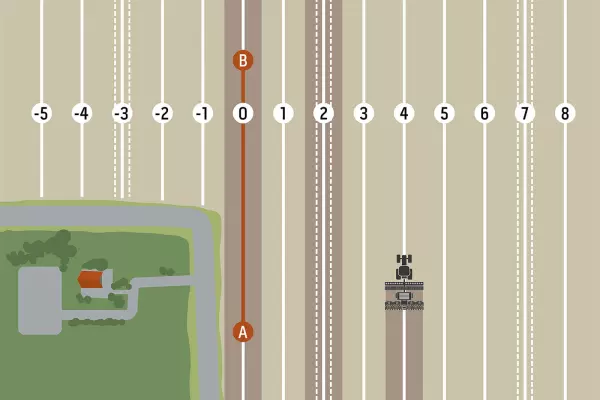 Термінал CCI 1200 ISOBUS, що здійснює керування секціями