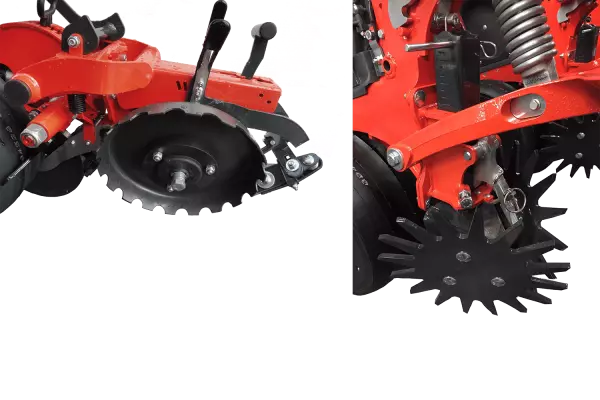 Гумовий коток V-MAX та обертовий очищувач сміття