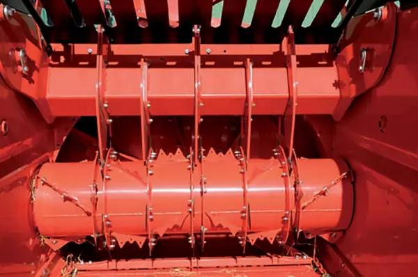 Регулювання положення зубців на видувачі-роздавачі PRIMOR 3570 M