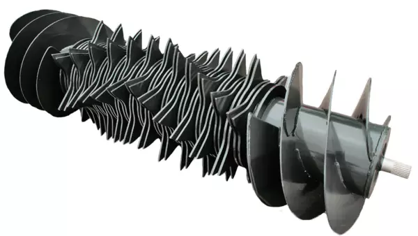 Ротор OMNICUT з 23 ножами (OC 23) забезпечує довжину різання 45 мм.