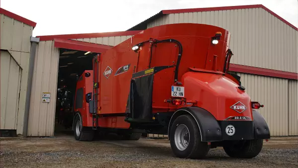 Вузька задня вісь SPW Power зменшує кути повороту