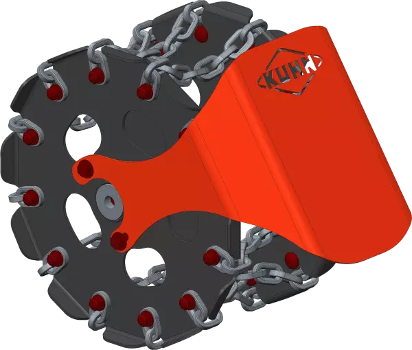 Прикочувальні колеса STRIGER 100 забезпечують ідеальний фінішний обробіток