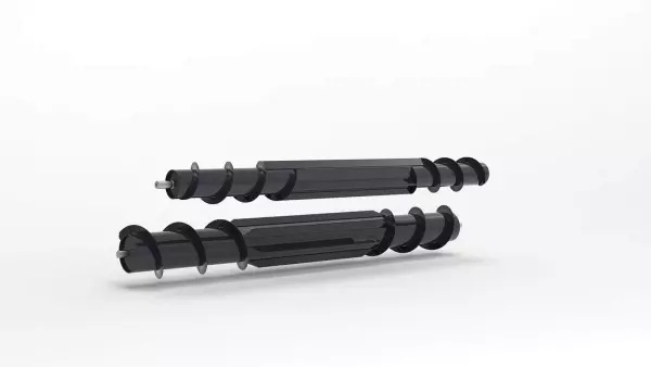 Приймальний блок відкритого типу для забезпечення максимальної продуктивності в разі обробки сухої рослинної маси.