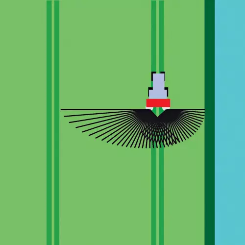 Відбивач TELIMAT для точного внесення на краю поля