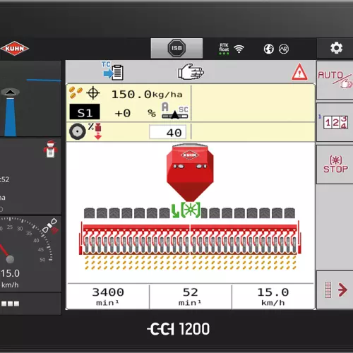 Термінал CCI 1200 з робочим екраном ESPRO