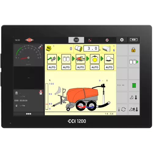 PROCESS VIEW інформує вас про поточний стан робочих процесів у машині.