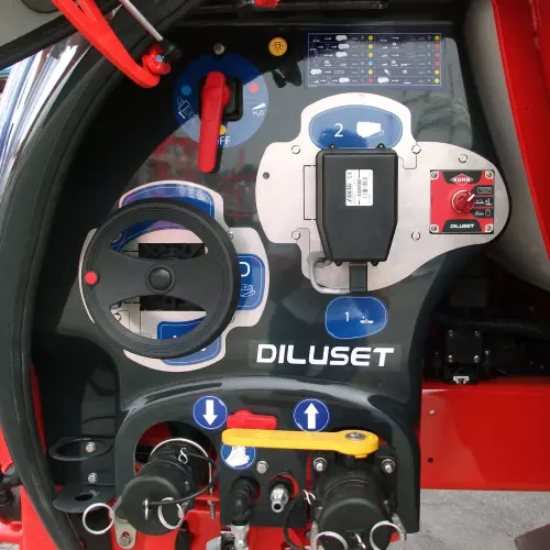 Робота системи DILUSET+