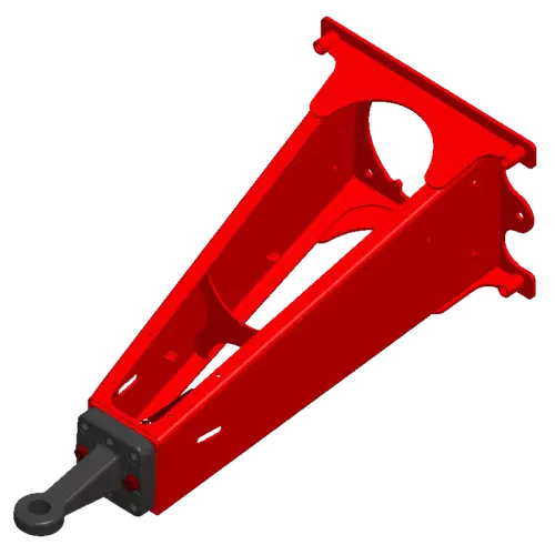 Нижній тяговий брус з кільцем Ø50 мм