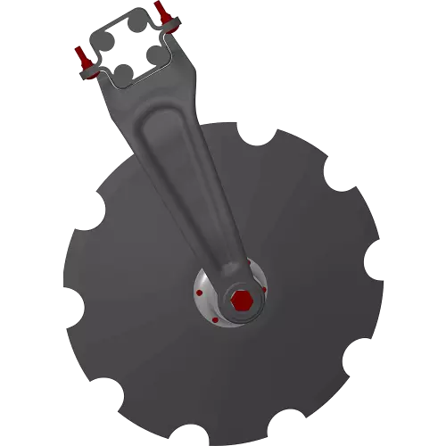 Конічний диск KUHN діаметром 620 мм і товщиною 6 мм