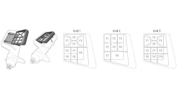 Змінюйте накладку вашого інноваційного джойстика ISOBUS CCI A3 за лічені секунди та отримуйте більше комфорту і більше функцій.