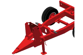 Незалежне шасі на змішувачі KUHN EUROMIX I для зважування з відчепленою машиною!