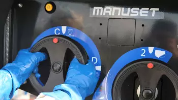 Робота обприскувача LEXIS