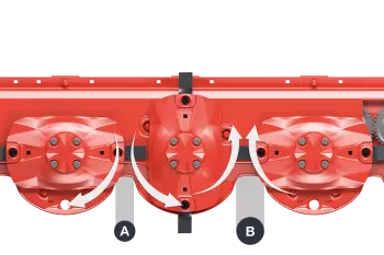 Різальний апарат OPTIDISC ELITE зі змінною відстанню між дисками