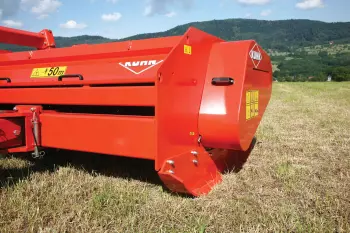 Зварне шасі високої міцності польового мульчувача RMS 820