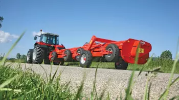 Польовий мульчувач RMS 820 – Практичне та безпечне транспортування