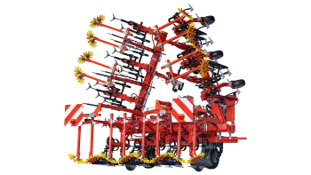 silueta del cultivador binador ROWLINER