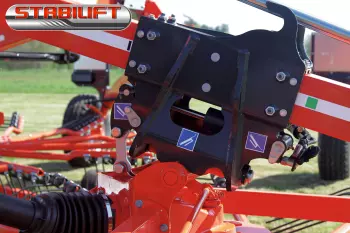 STABILIFT: механічне та гідравлічне блокування ротора у транспортному положенні