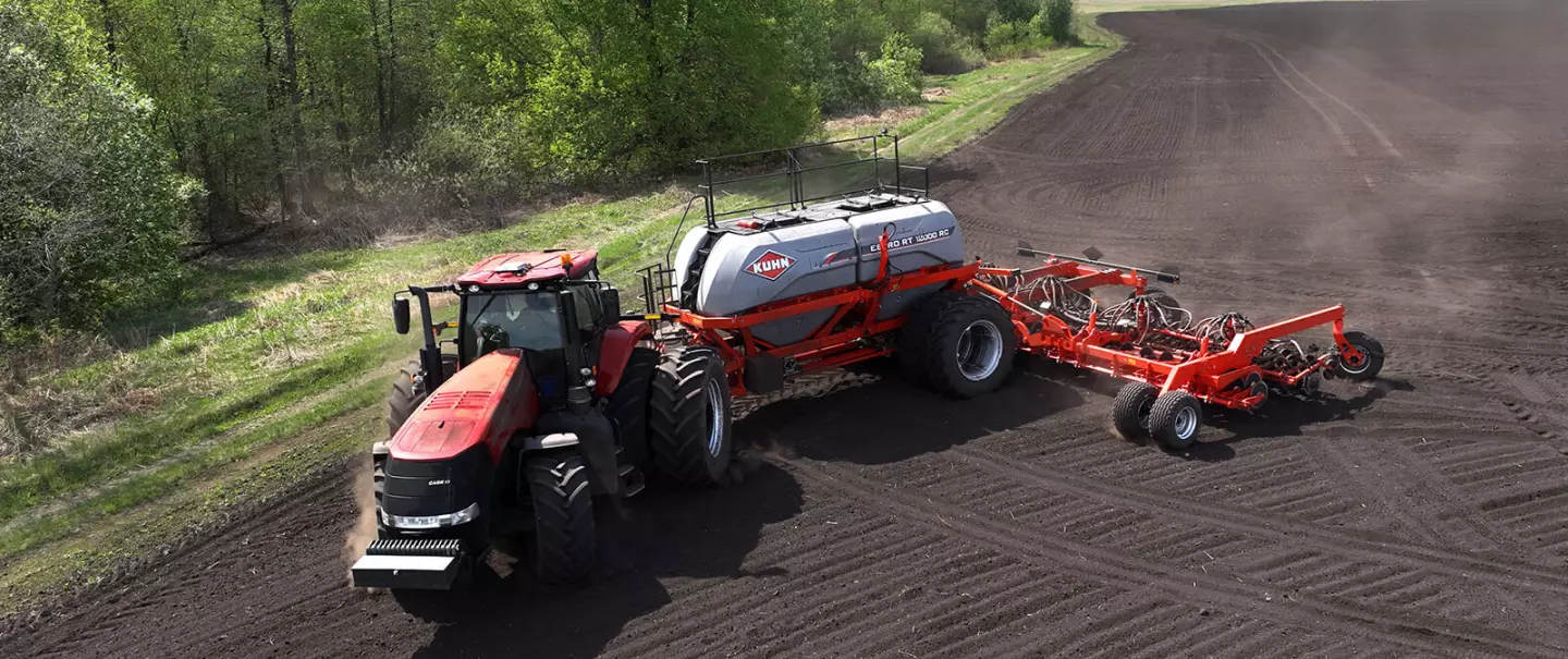 Сівалка Min-till ESPRO RT 12000 RC в роботі