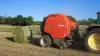 Рулонний прес-підбирач зі змінною камерою KUHN VB 3285 для формування рулонів соломи